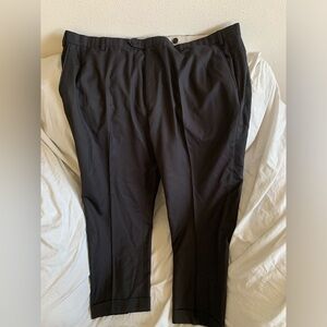 Brioni Black Dress Pants Brunico Wool Trousers Men’s 40 x 28